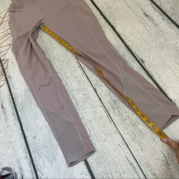 Gymshark small rose pink dreamy mesh leggings yoga active running pockets Womens - Picture 6 of 8